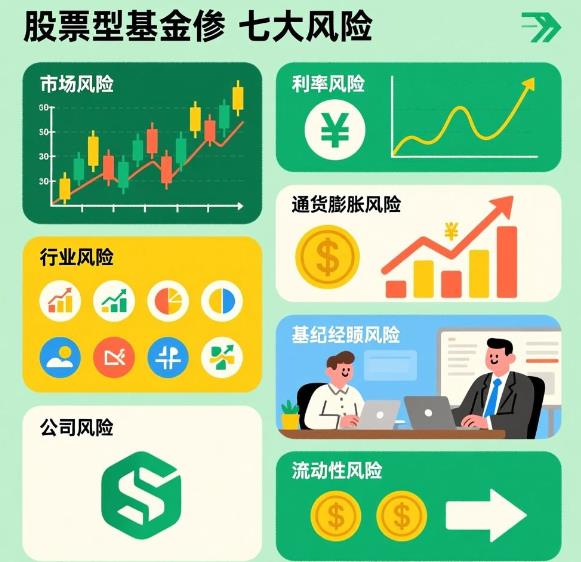 股票型基金的风险主要来自哪些方面呀？