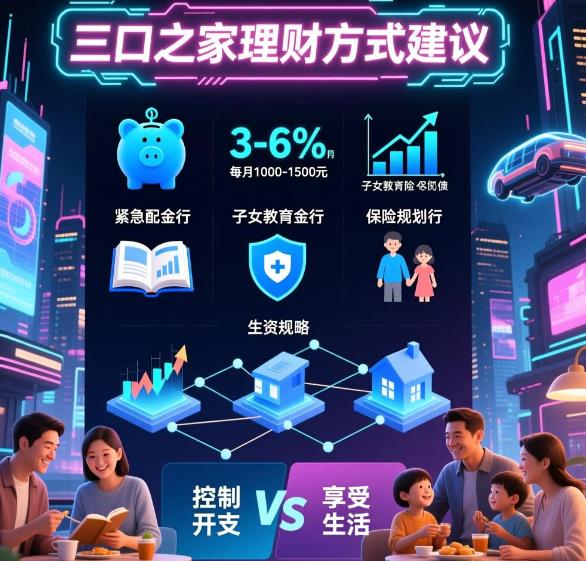 适合三口之家理财方式全介绍