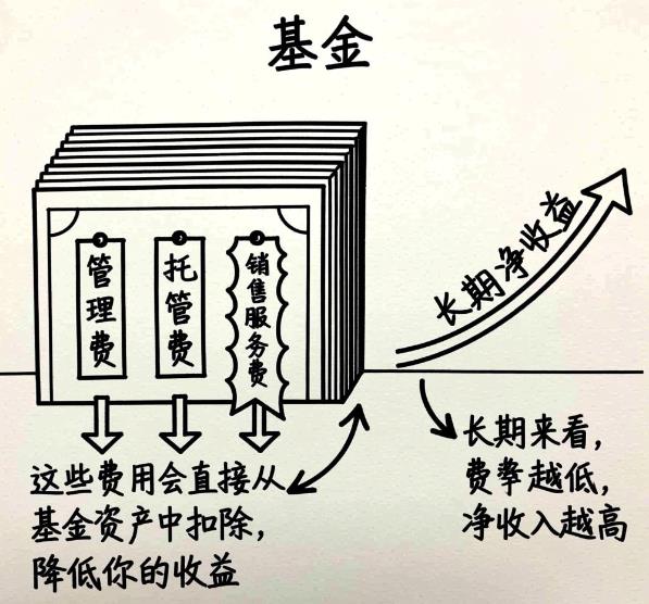 怎么比较不同基金的管理费和托管费？这些费用会直接影响我的收益吗？