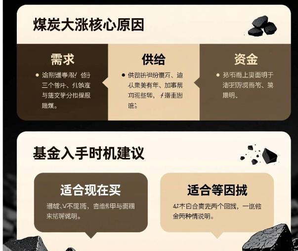 煤炭为啥突然大涨啊？富国中证煤炭指数C（013276）现在买还是等回调再入手？