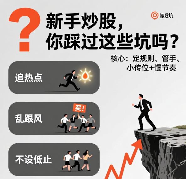 新手买股票最容易踩哪些坑？怎么才能避免脑子一热追涨杀跌？