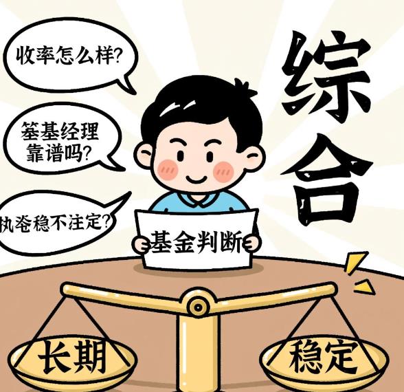 新手咋判断基金好不好？主要看收益率、基金经理还是持仓股票啊？