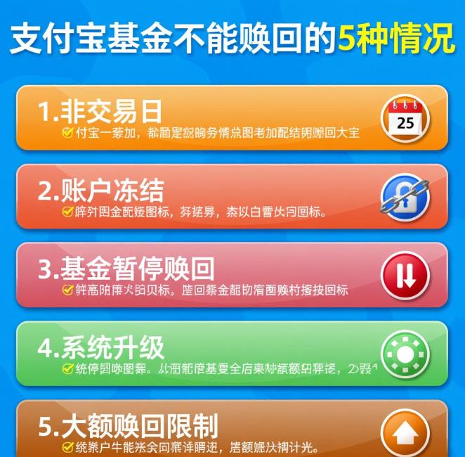 支付宝上的基金会不会突然不能赎回？