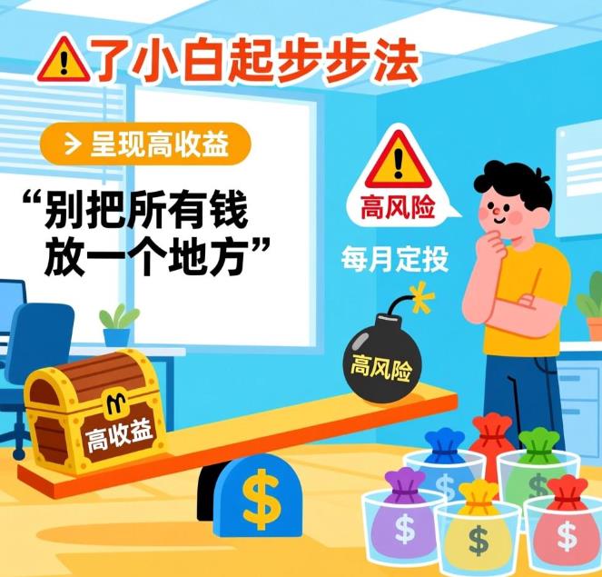理财小白刚开始学理财,该从哪儿起步呀?有没有简单好懂的办法?