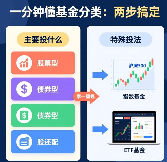 怎么一分钟读懂基金分类呀?有没有快速入门的办法?