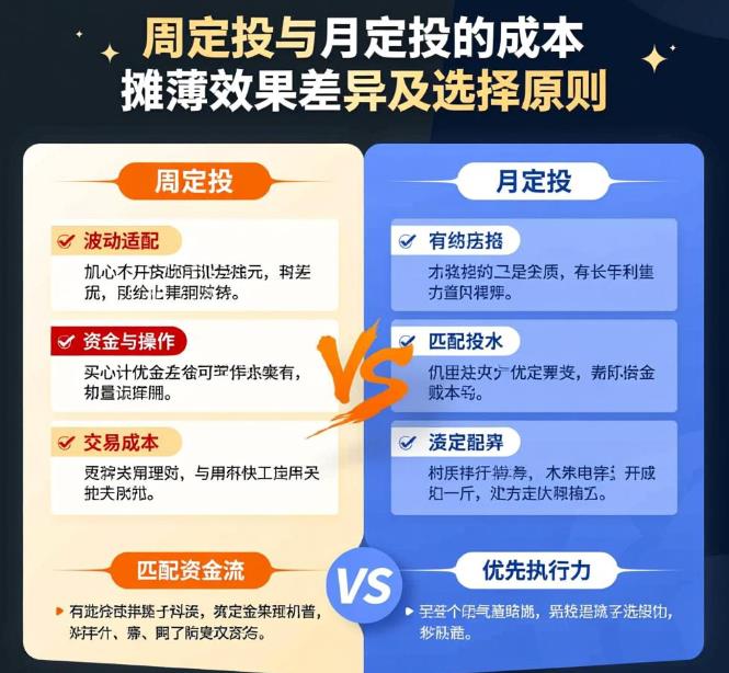 每周定投和每月定投,哪种方式成本摊得更低?