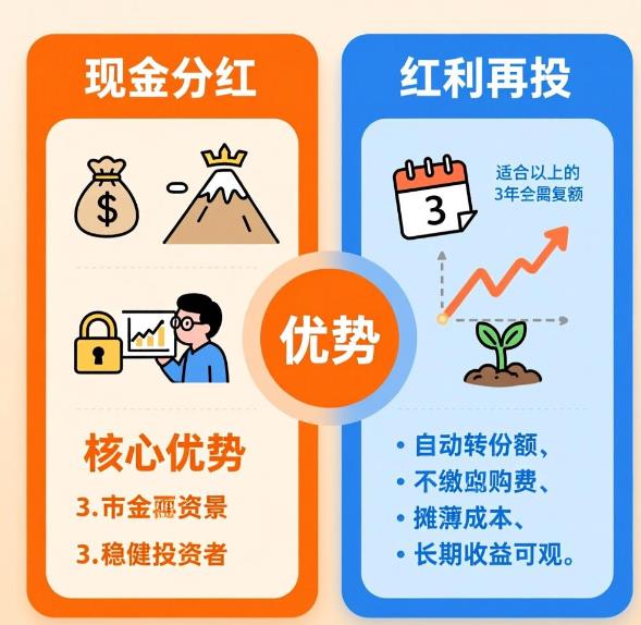 基金分红方式选哪个?现金分红vs红利再投怎么选?