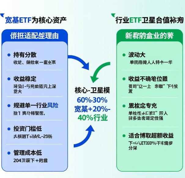 宽基ETF和行业ETF哪个更适合作为资产配置的核心？