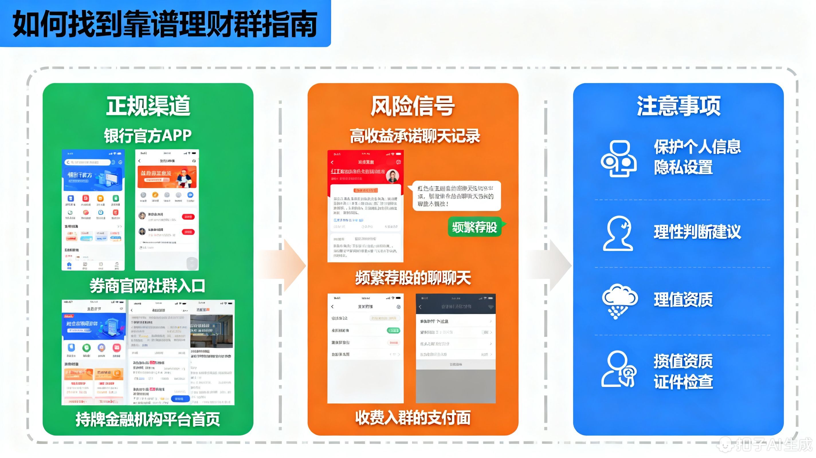 想找有真人指导的理财群，哪里能找到靠谱的?