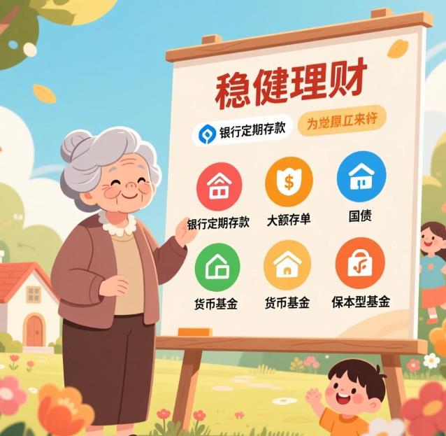 老年人适合配置哪些低风险理财产品？