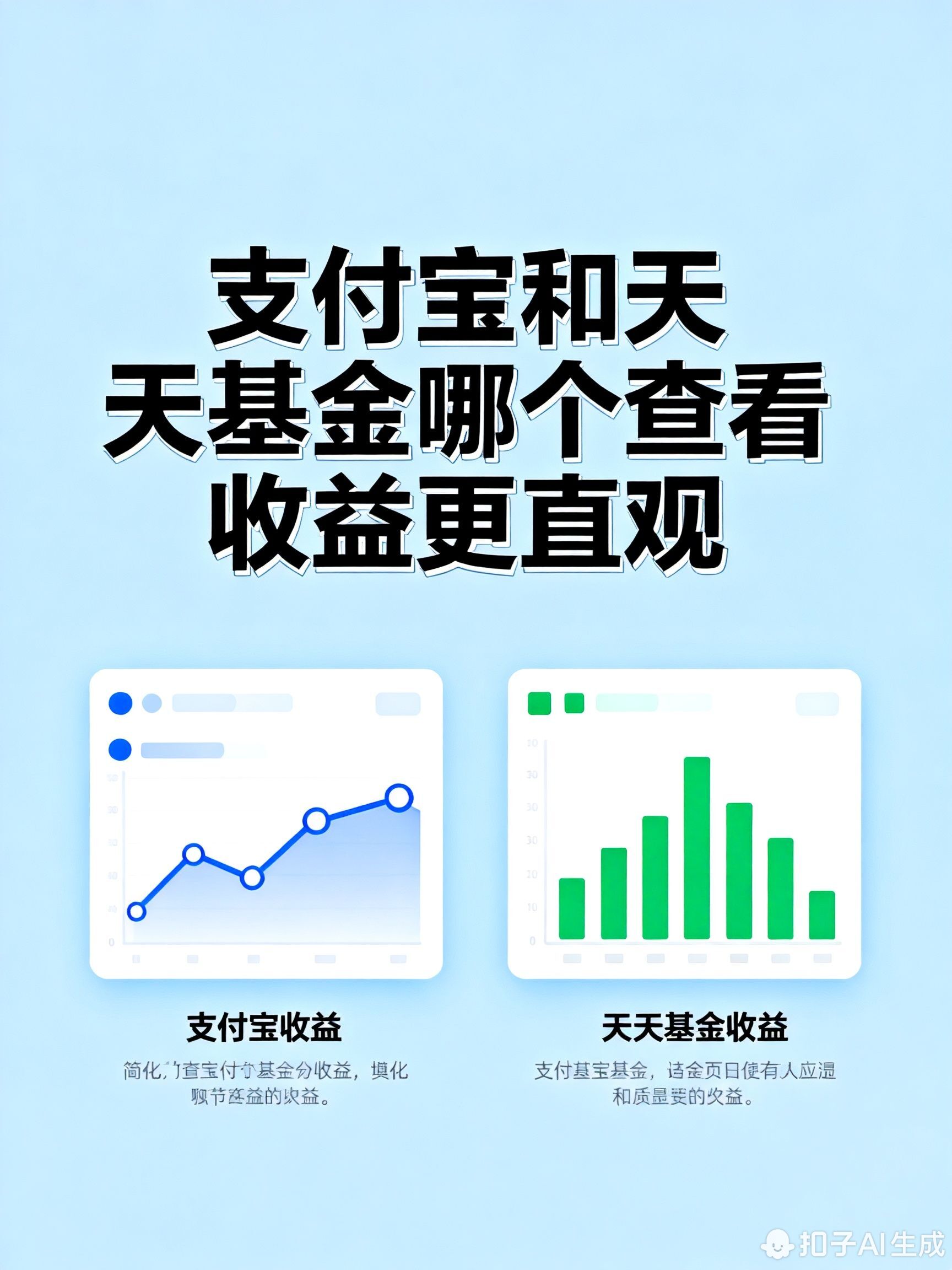 支付宝和天天基金哪个查看收益更直观?