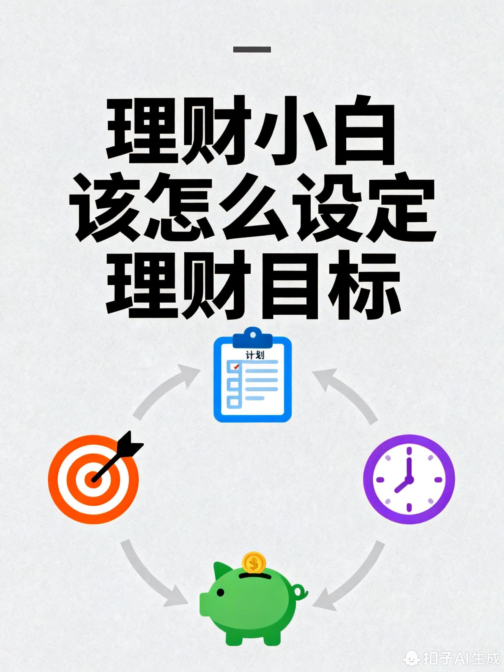 理财小白该怎么设定理财目标?