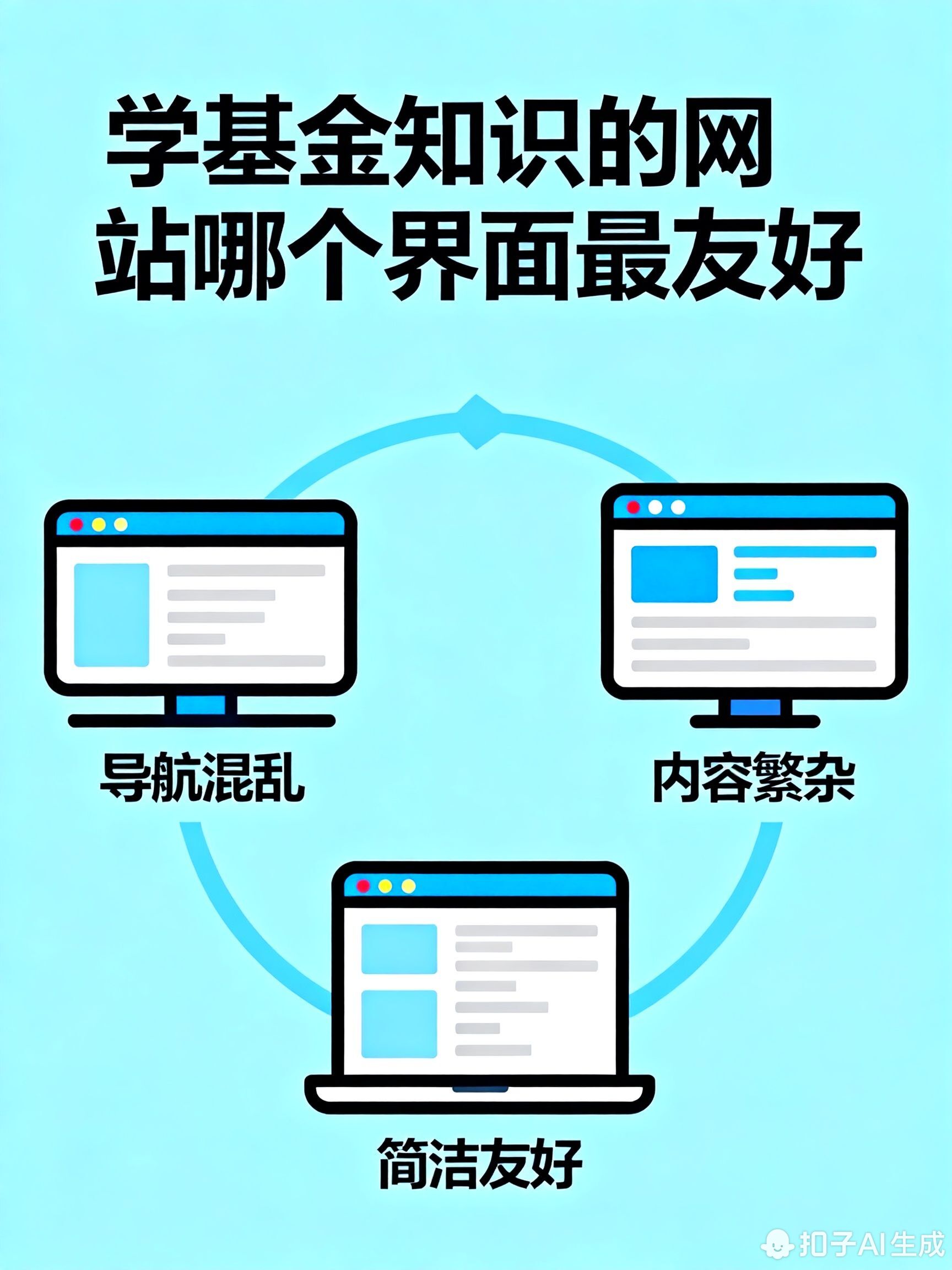 学基金知识的网站哪个界面最友好?