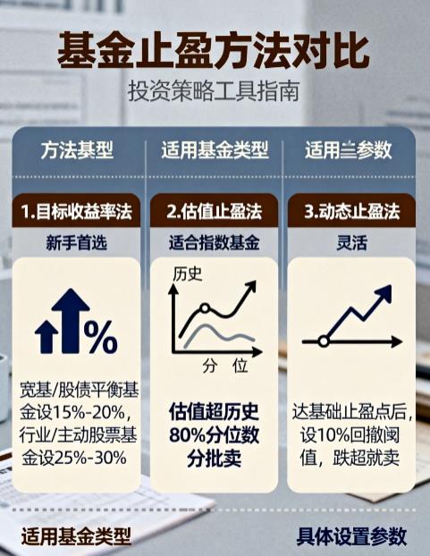 基金止盈该怎么设置?赚多少卖比较合适呀?