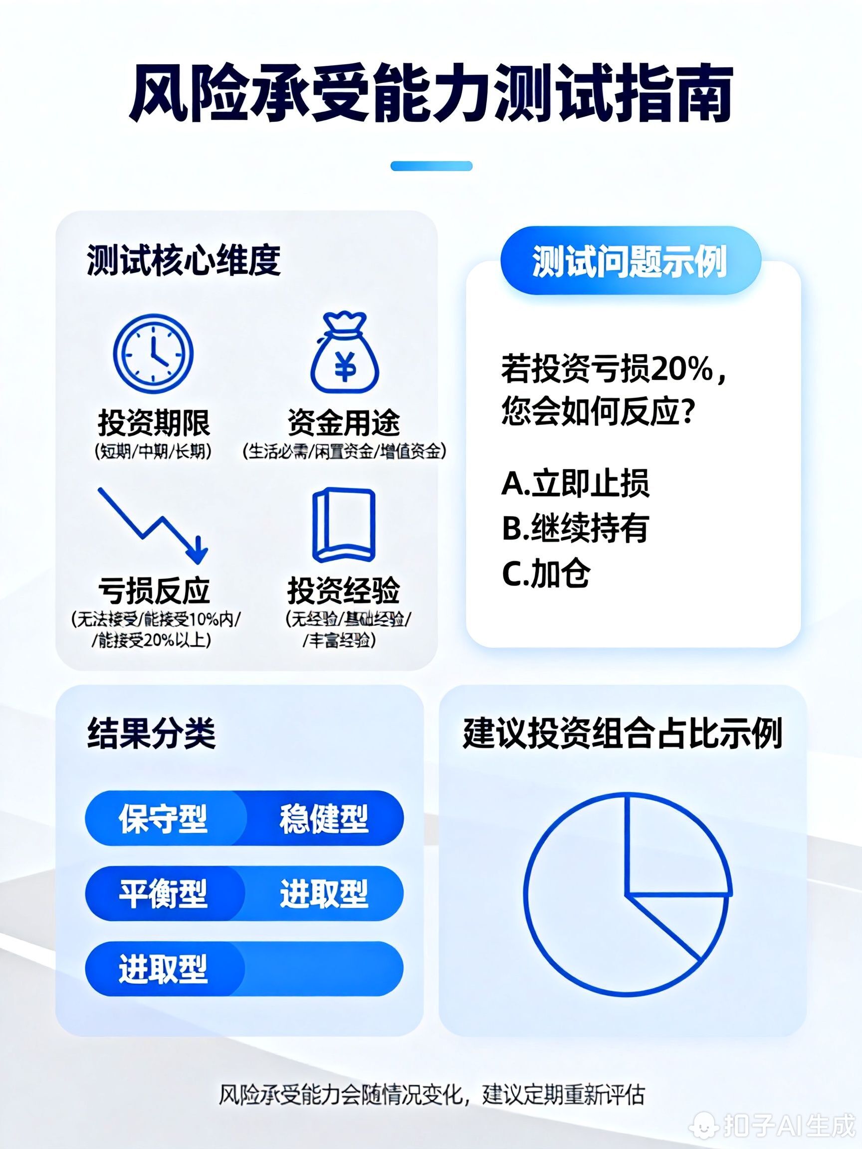 怎么测试自己的风险承受能力?