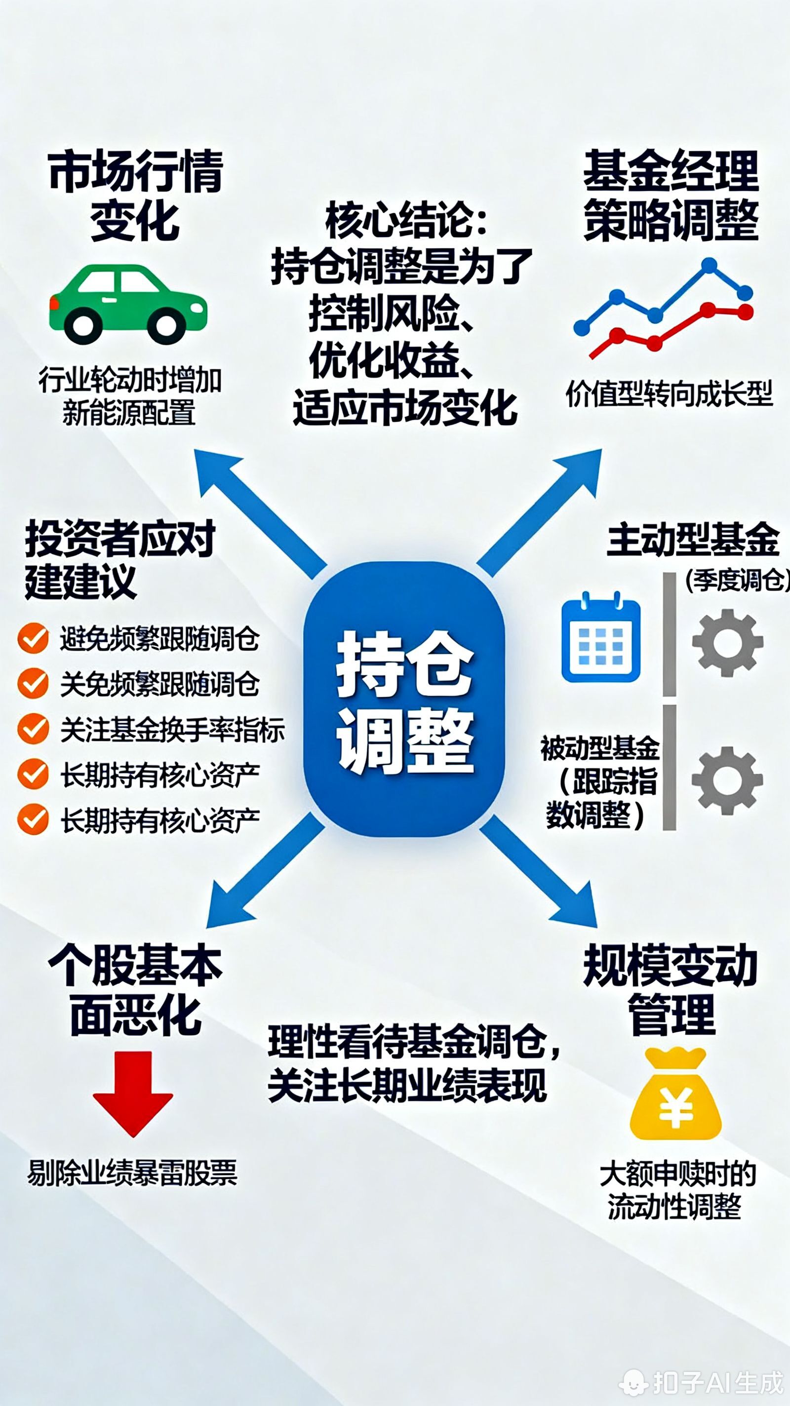 基金为什么要调整持仓?