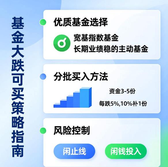 基金大跌的时候可以买入不?会不会越买越亏?