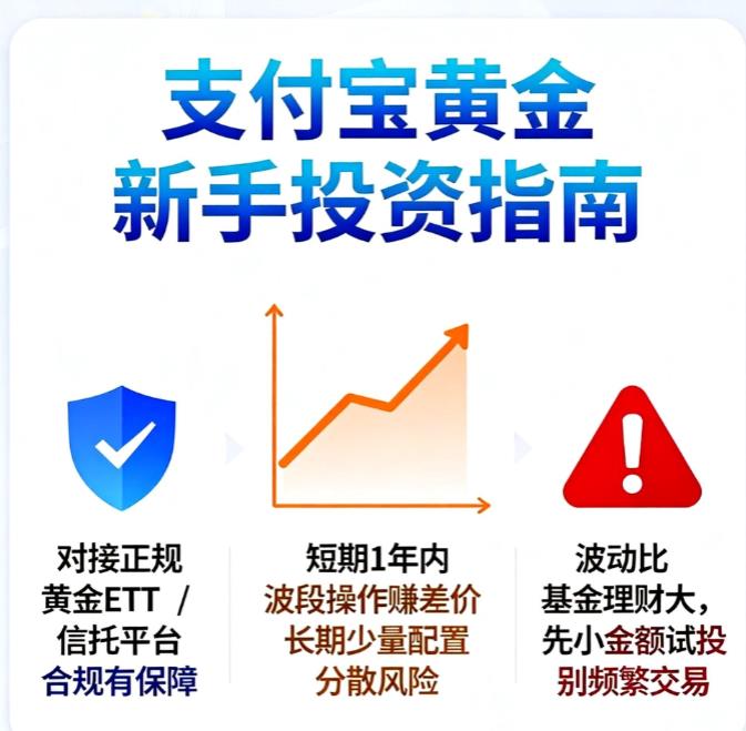 支付宝黄金投资靠谱吗?适合长期持有还是短期操作?