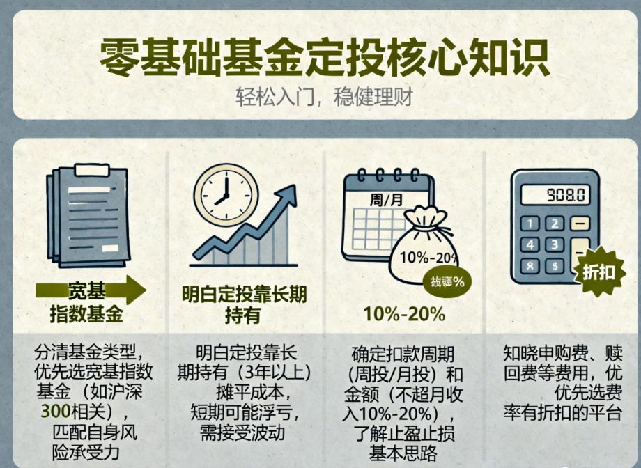 零基础能直接学基金定投吗？需要先掌握哪些知识？