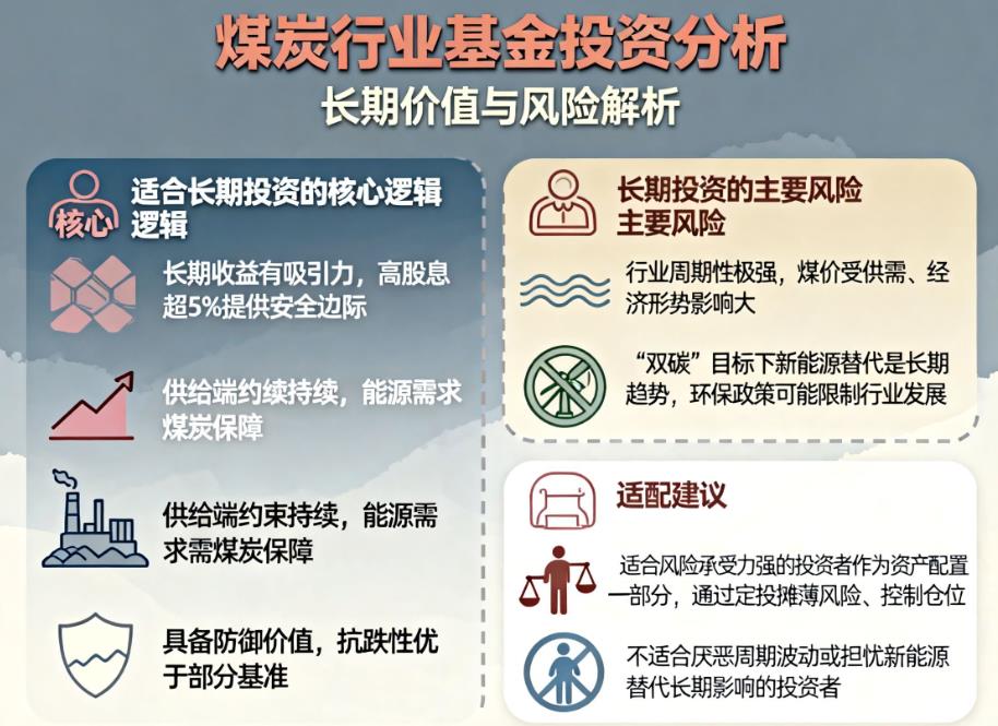 煤炭行业基金适合长期投资吗?