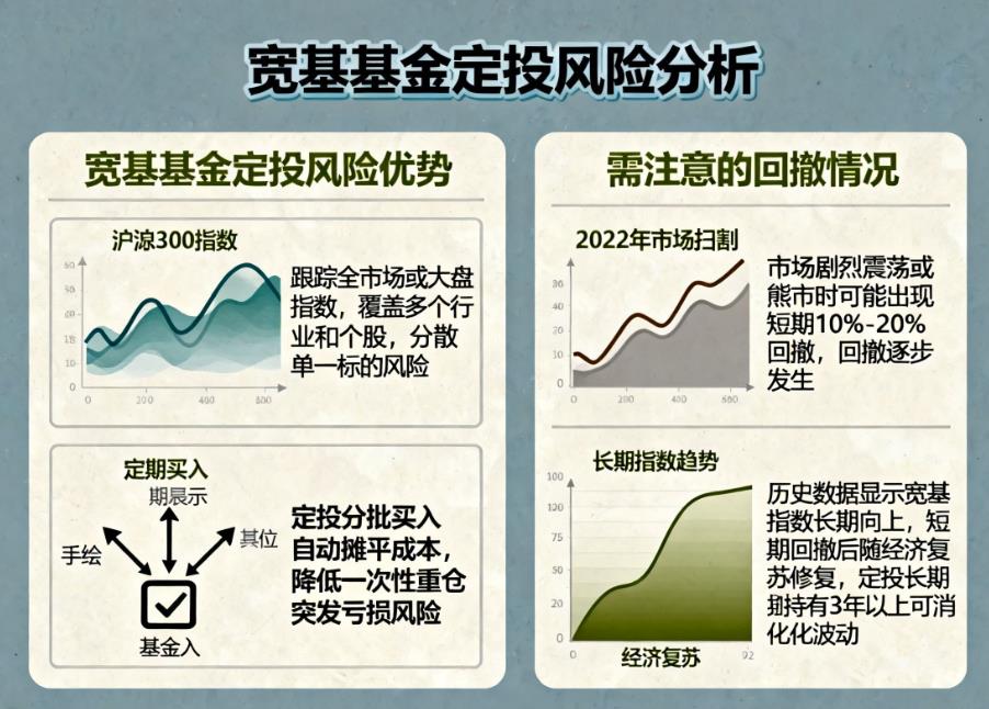 宽基基金定投会突然亏很多吗？