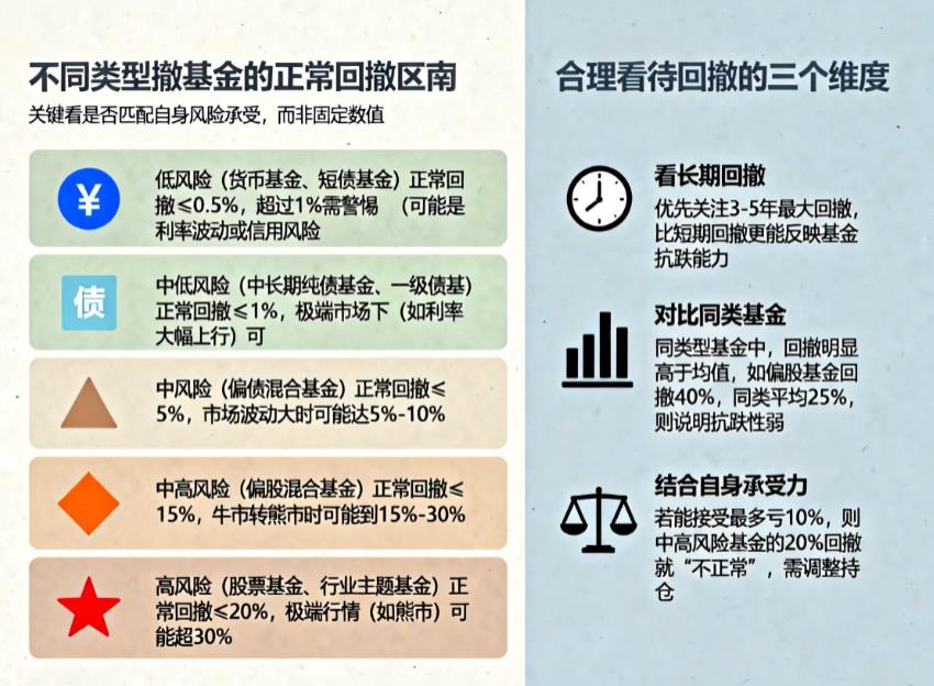基金回撤率多少算正常?怎么看?