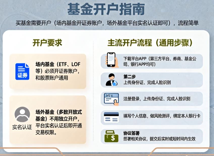 买基金需要开户吗？开户流程是什么？