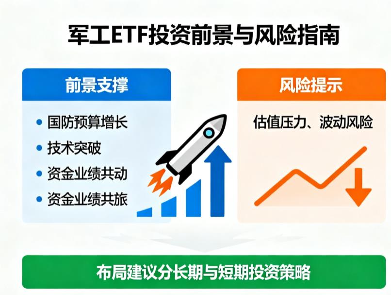 军工ETF的未来前景怎么样？