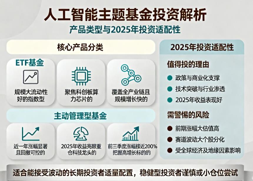 人工智能主题基金有哪些?2025年值得投吗?