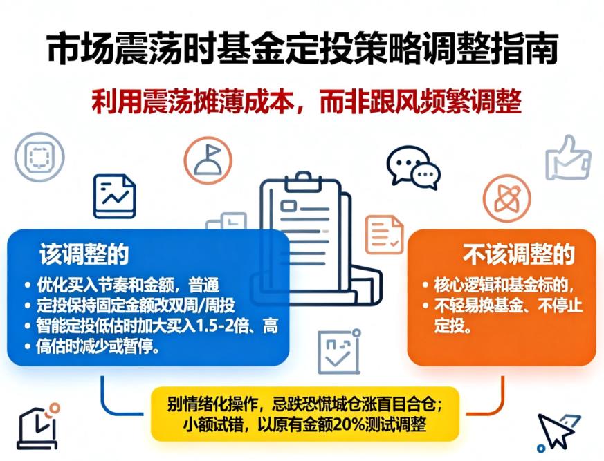 市场震荡时，基金定投该调整策略吗？