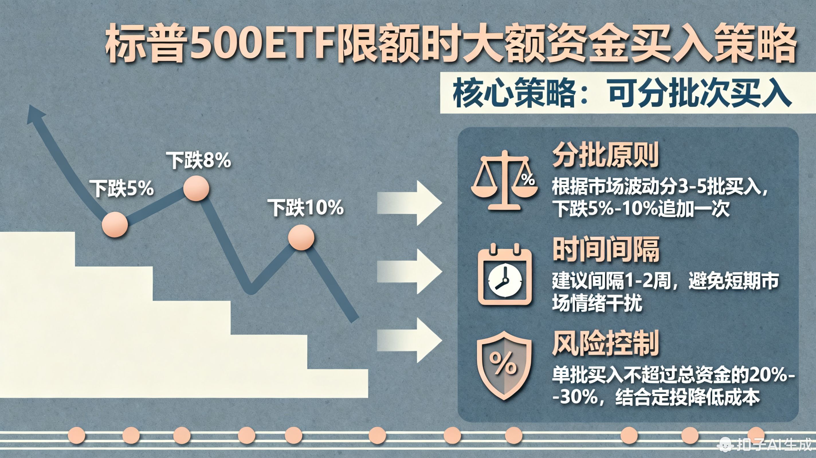 标普500ETF限额时，大额资金可以分批次买入吗?