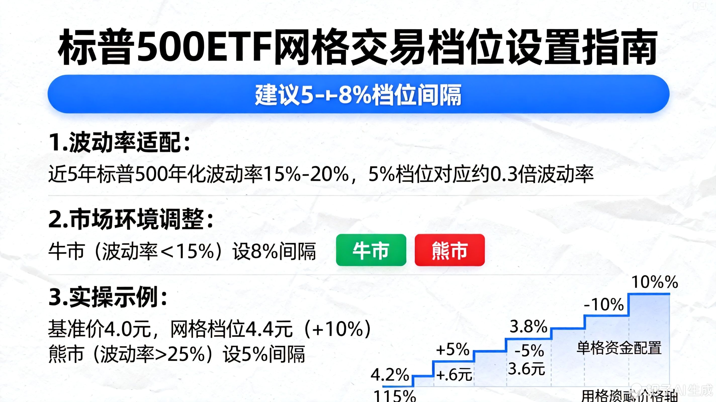 标普500ETF网格交易的档位间隔设多少合适?
