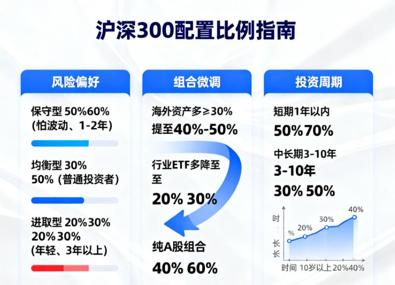 沪深300在资产配置中占比多少合适?