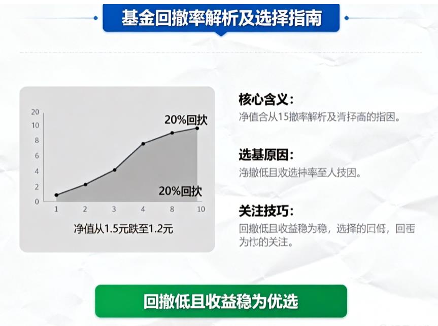 基金回撤率是什么?选基金时需要重点关注吗?
