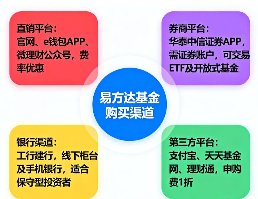易方达基金的产品只能在特定平台买吗？