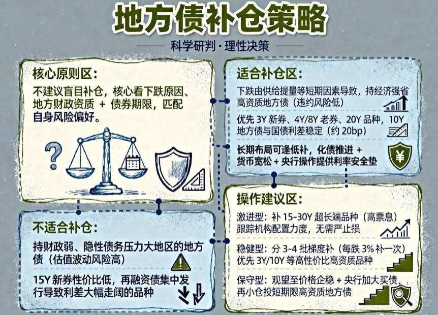 地方政府债跌了这么多，能补仓吗？
