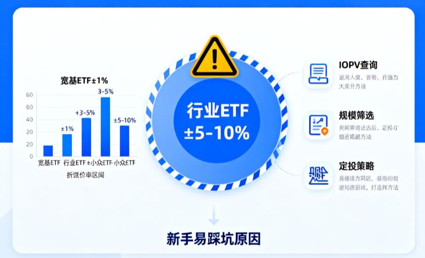 ETF折溢价风险发生概率高吗？新手容易碰到不？