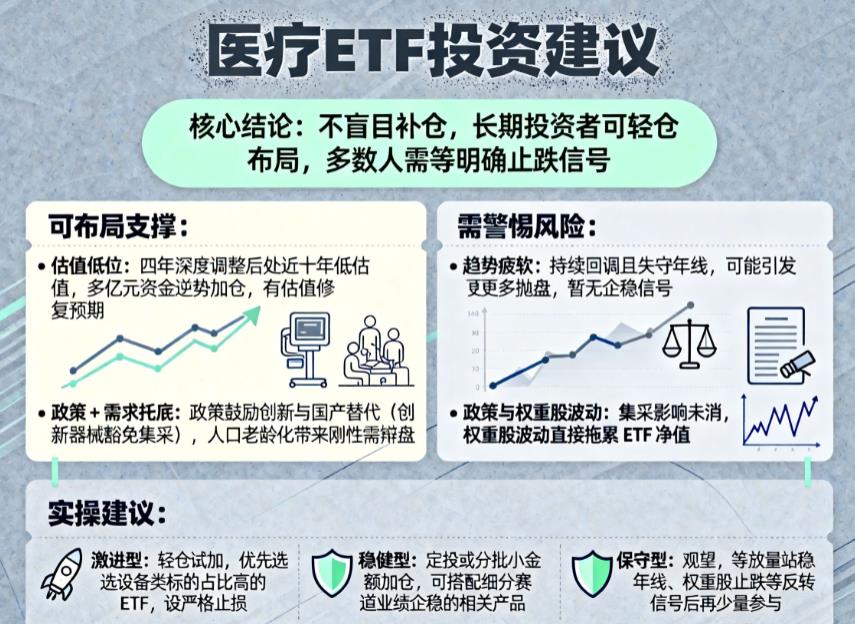 医疗ETF最大回撤超60%，大跌后值得补仓吗？