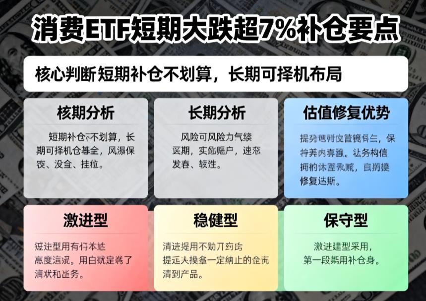 消费ETF短期大跌超7%，现在补仓划算吗？