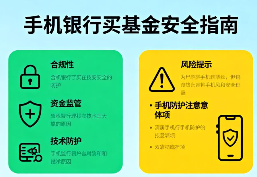 手机银行买基金可靠吗？资金安全有保障吗？