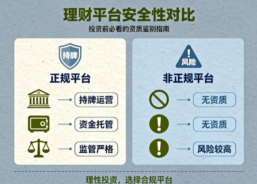 网上理财安全吗?平台会不会跑路?