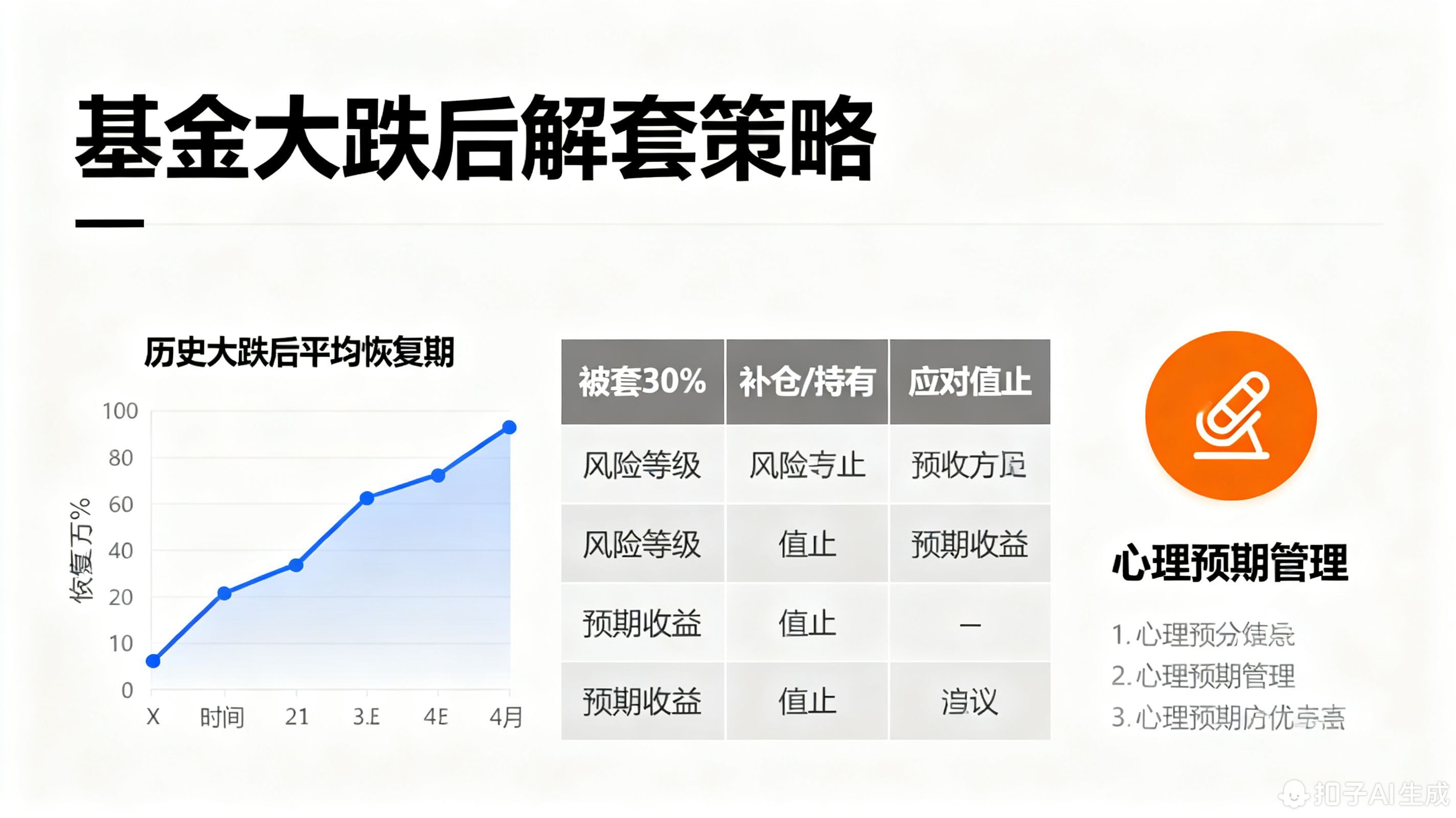 基金大跌后一般多久能涨回来?被套30%该怎么办?