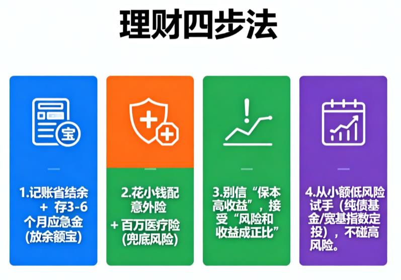 年轻人刚开始理财，低利率时代第一步该做什么？