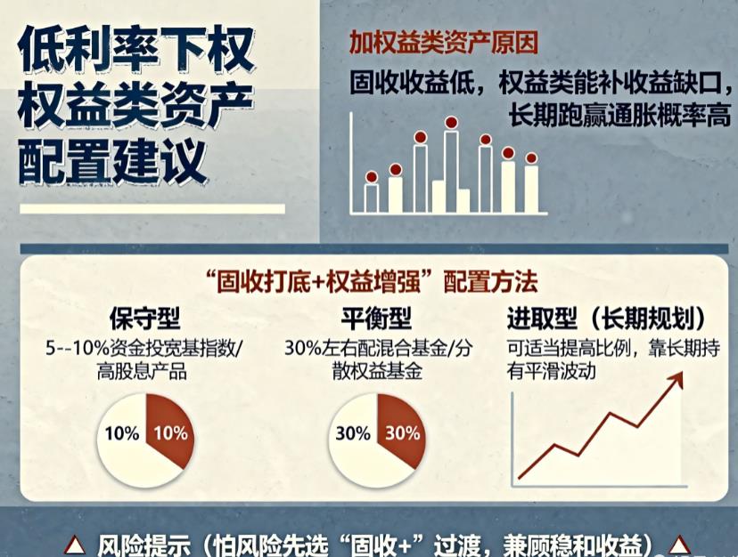 低利率下，是否该适当增加权益类资产来提升收益？