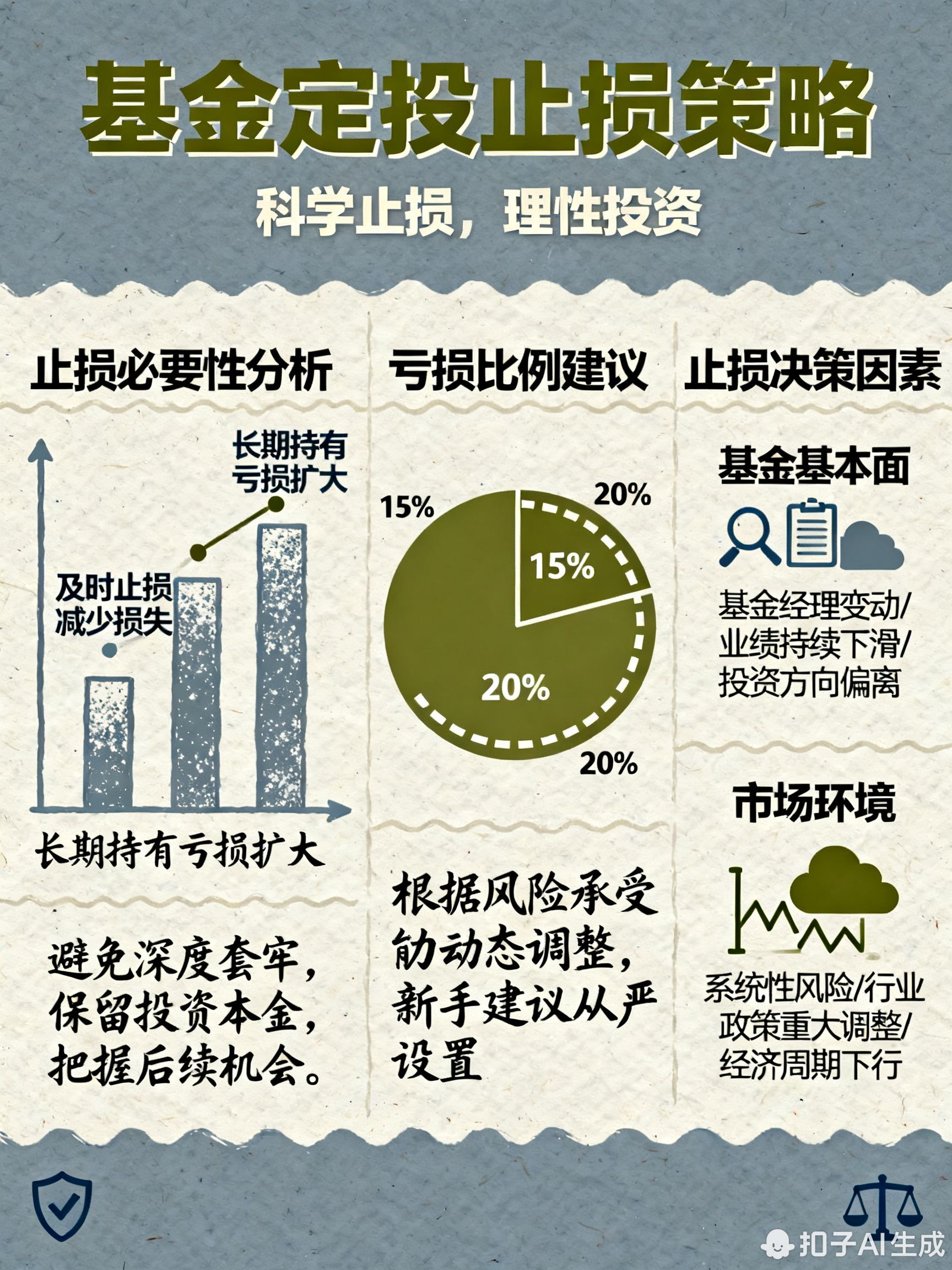 基金定投需要设置止损线吗?亏损多少该考虑止损?