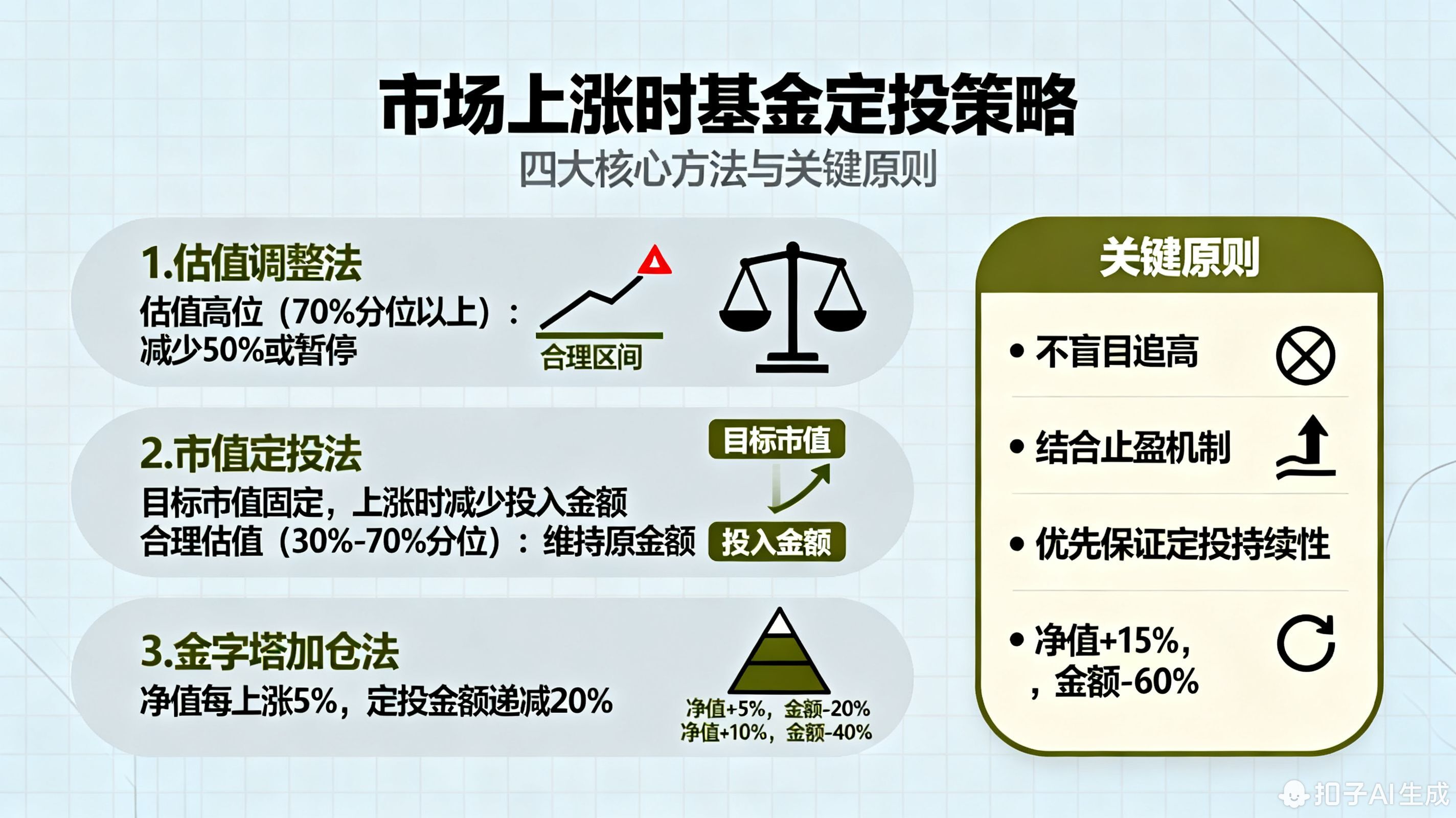 市场整体走势向上时该加大定投金额吗?