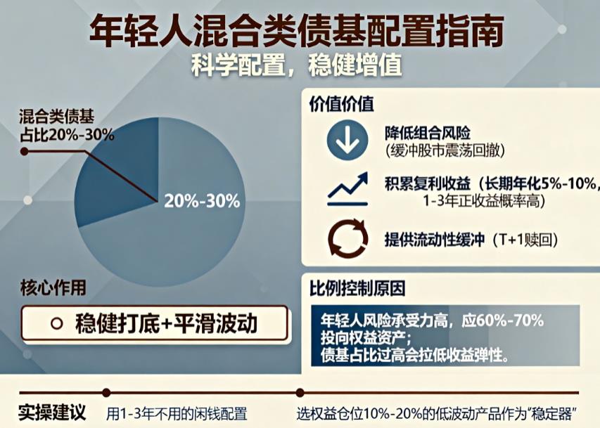 年轻人做资产配置，有必要配置混合类债基吗？