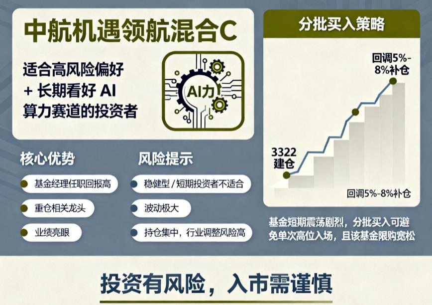 中航机遇领航混合C值不值得买？分批买入能有效摊薄成本吗？