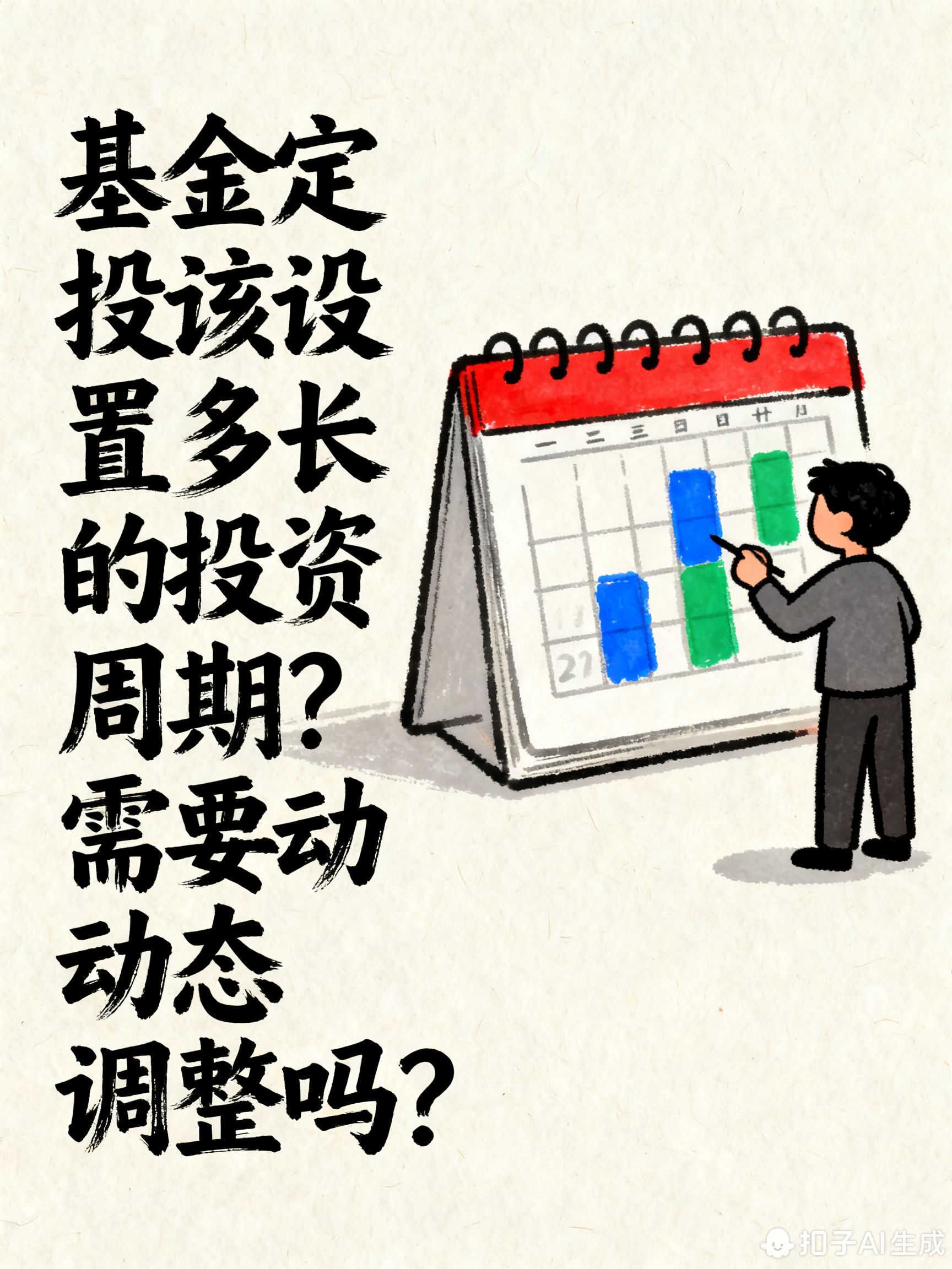 基金定投该设置多长的投资周期?需要动态调整吗?
