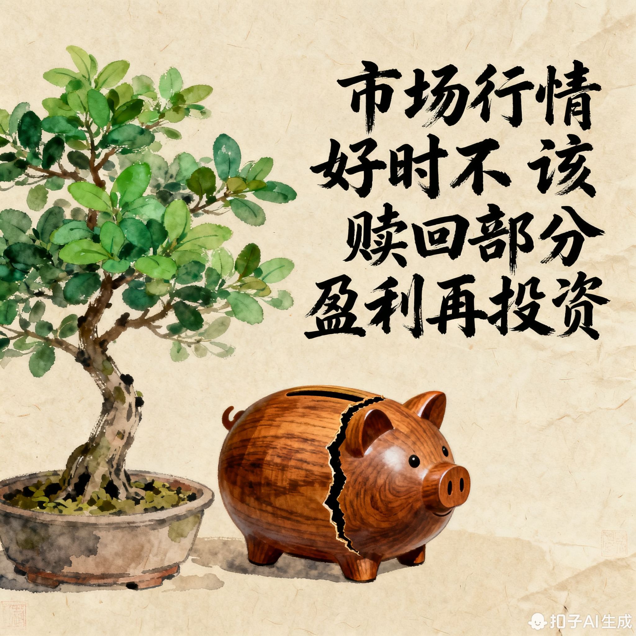 市场行情好时该不该赎回部分盈利再投资?